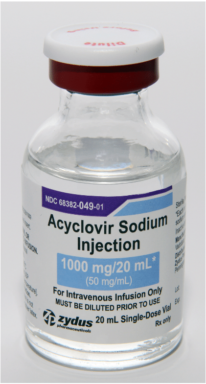 Acyclovir vial price