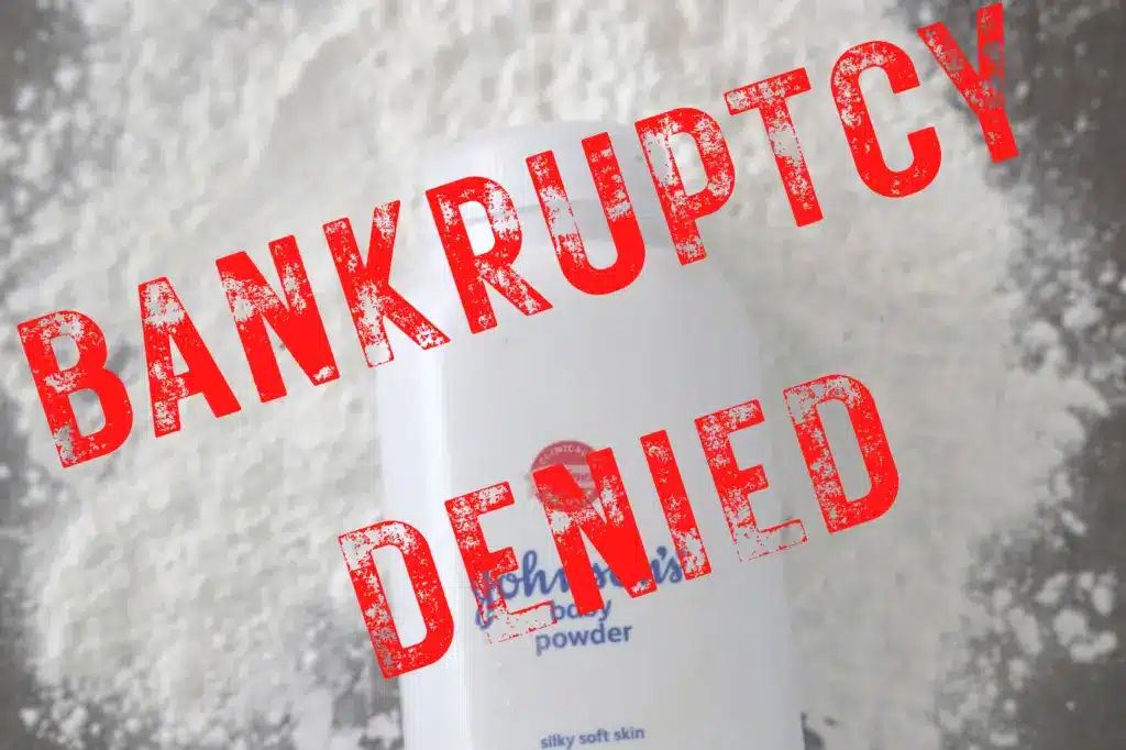 Bankruptcy denied warning