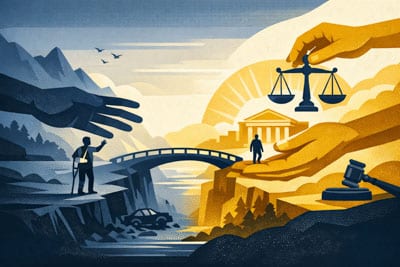 Justice and support in legal context