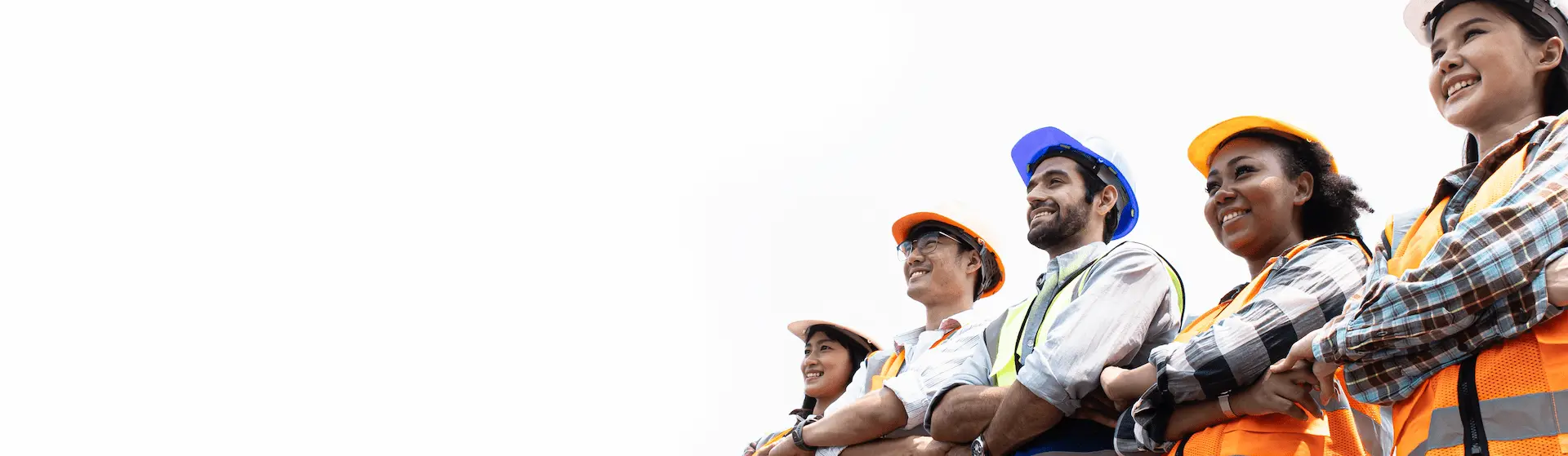 workers at a job site